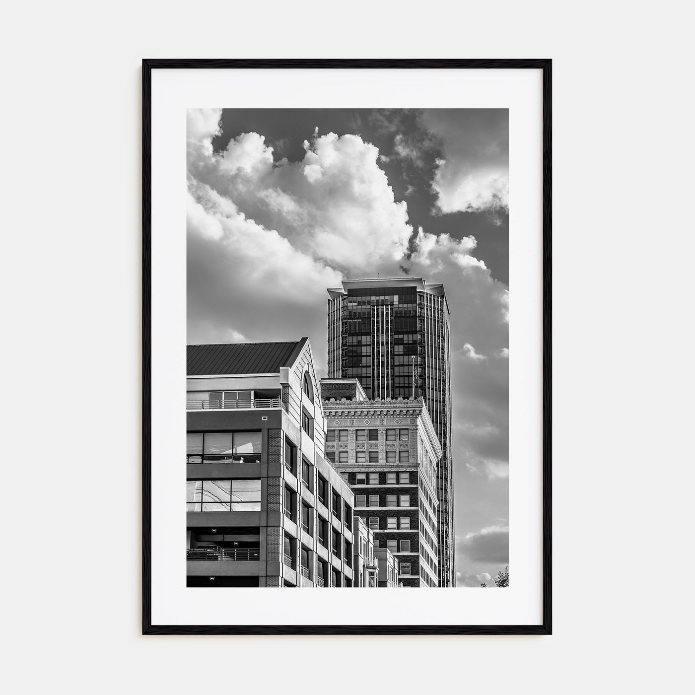 Fort Worth Photo B&W No 2 Poster