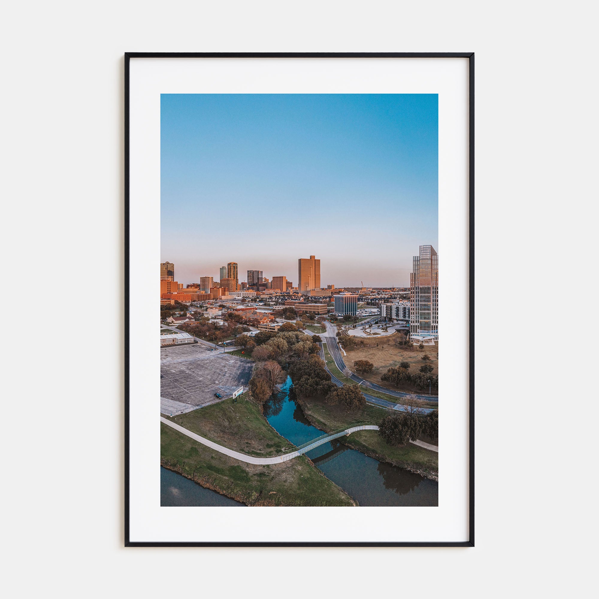 Fort Worth Photo Color No 1 Poster