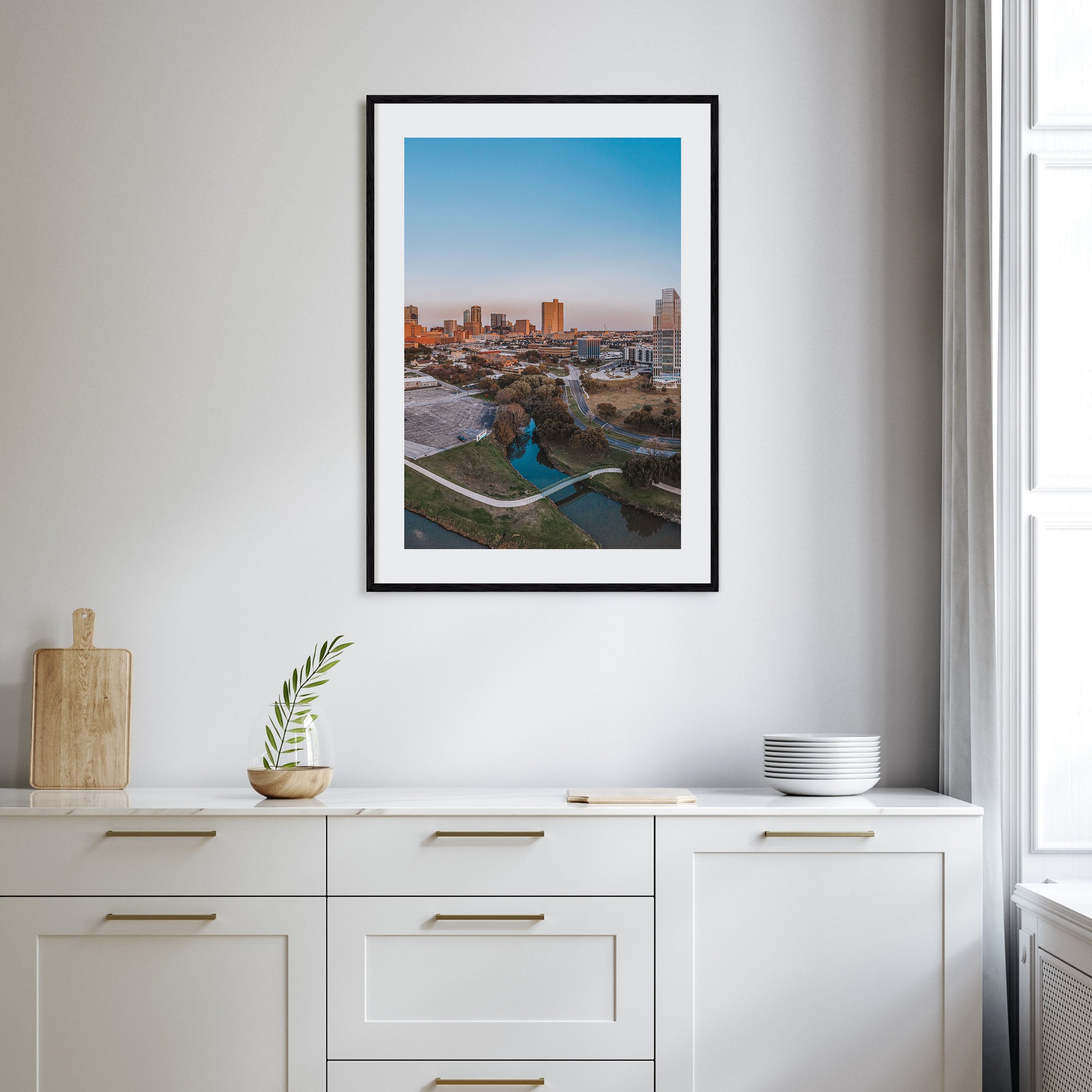 Fort Worth Photo Color No 1 Poster