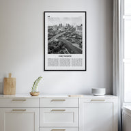 Fort Worth Travel B&W No 1 Poster
