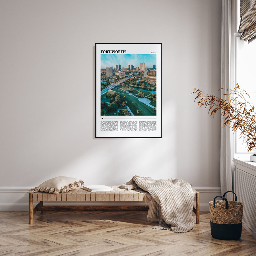Fort Worth Travel Color No 2 Poster