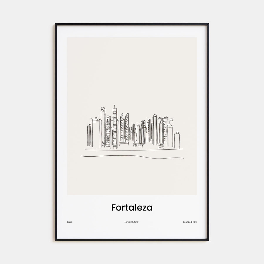 Fortaleza Drawn Poster