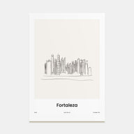 Fortaleza Drawn Poster