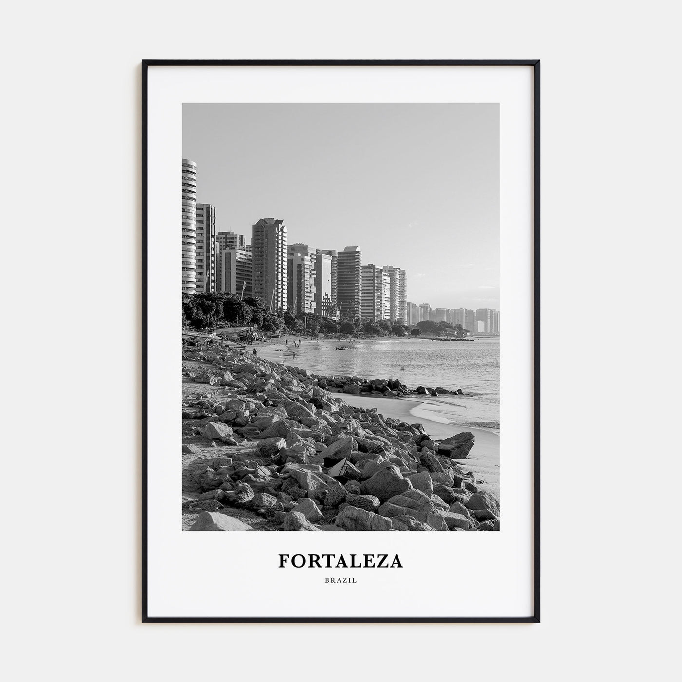 Fortaleza Portrait B&W Poster