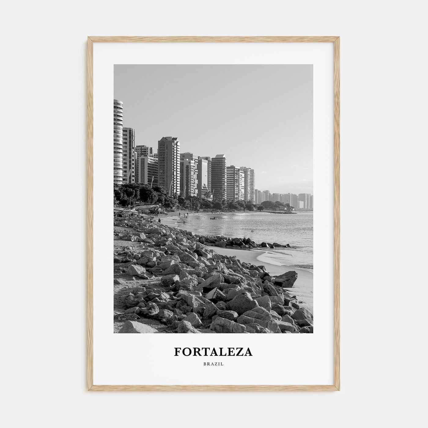 Fortaleza Portrait B&W Poster