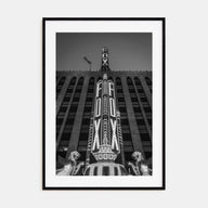 Fox Theater Photo B&W Poster