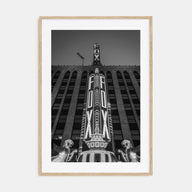 Fox Theater Photo B&W Poster
