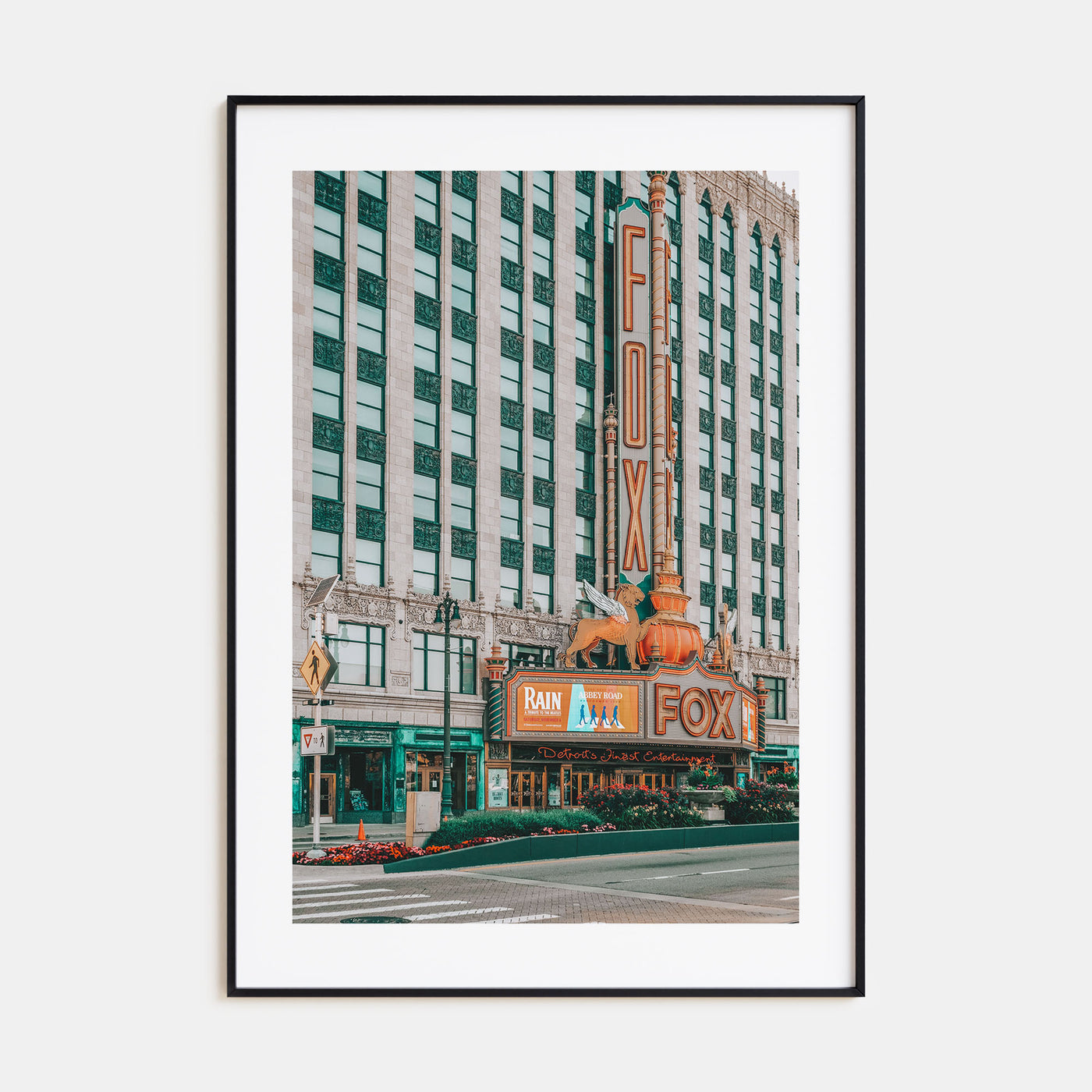 Fox Theater Photo Color Poster