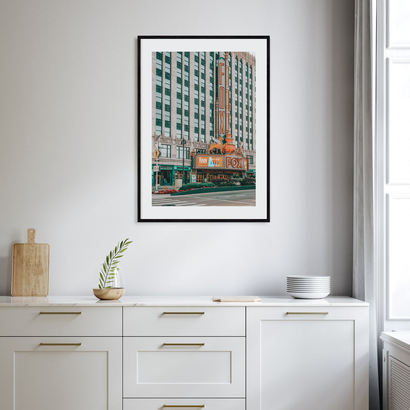 Fox Theater Photo Color Poster