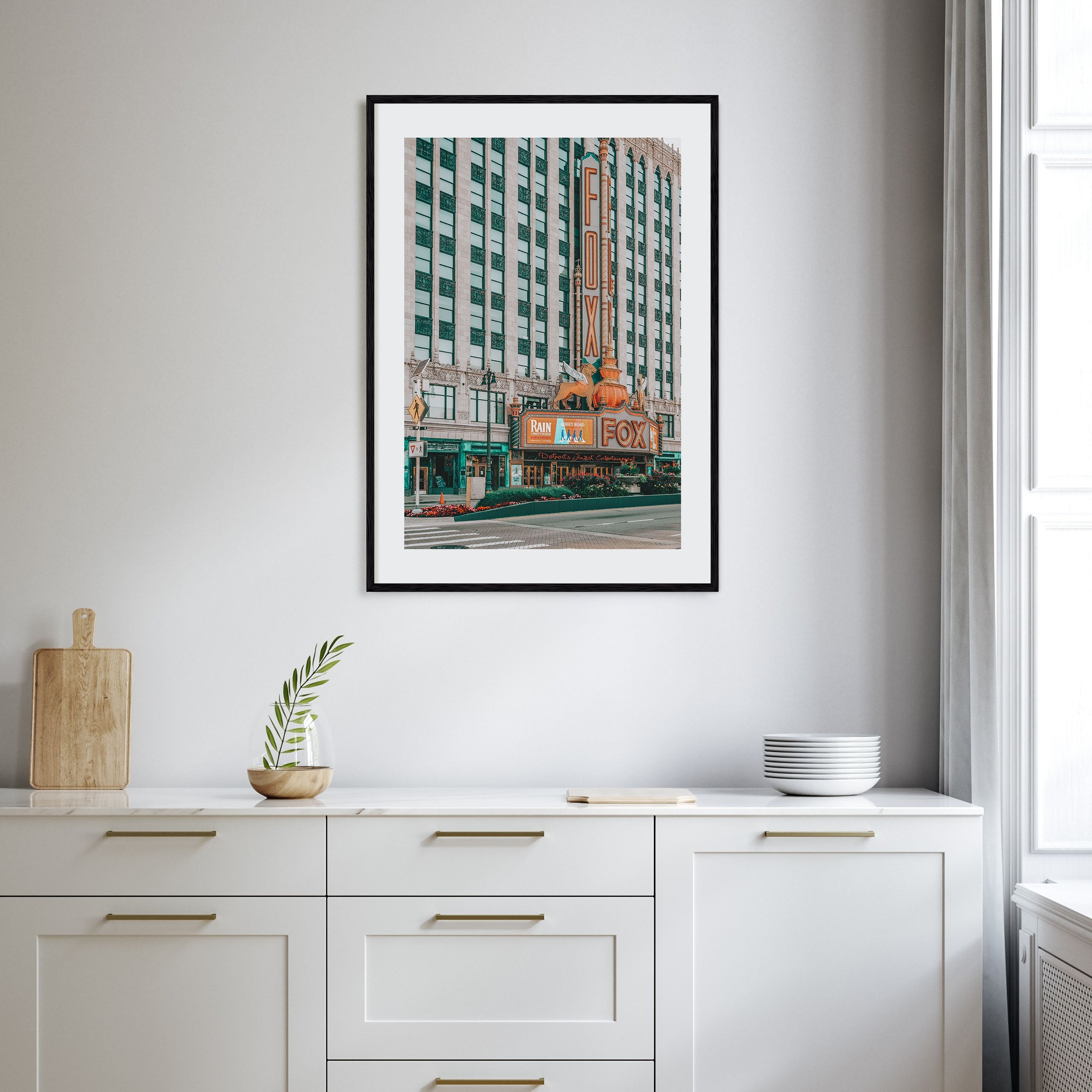 Fox Theater Photo Color Poster