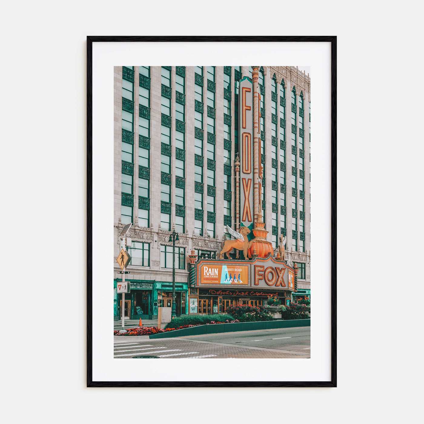 Fox Theater Photo Color Poster