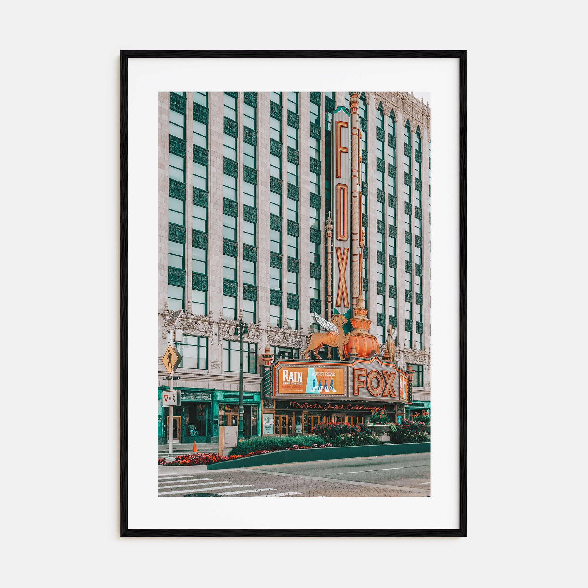 Fox Theater Photo Color Poster