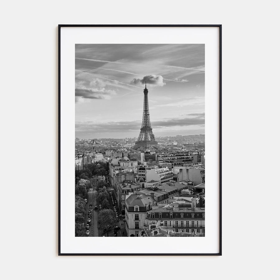 France Photo B&W Poster