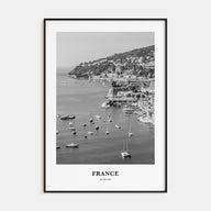France Portrait B&W No 2 Poster