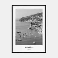 France Portrait B&W No 2 Poster