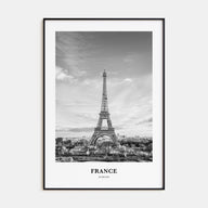 France Portrait B&W No 3 Poster