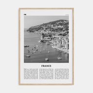 France Travel B&W No 3 Poster