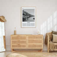 France Travel B&W No 4 Poster