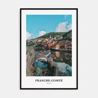 Franche-Comté Portrait Color Poster