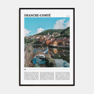 Franche-Comté Travel Color Poster