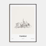 Frankfurt am Main Drawn Poster