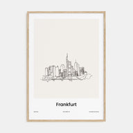 Frankfurt am Main Drawn Poster