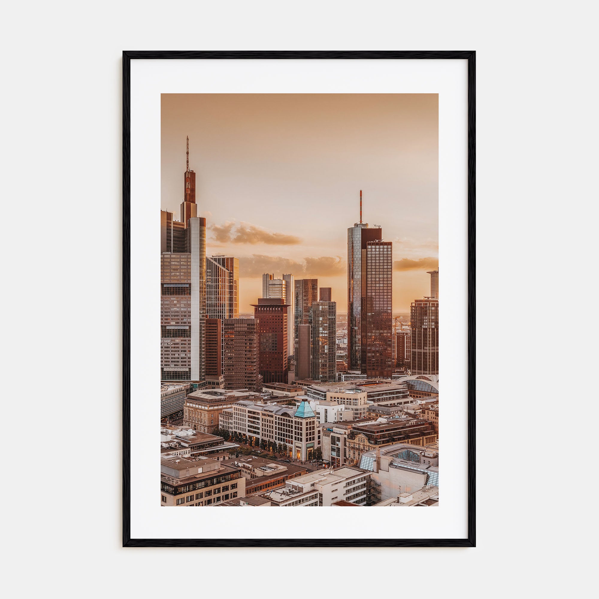 Frankfurt am Main Photo Color Poster