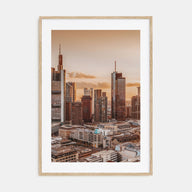 Frankfurt am Main Photo Color Poster