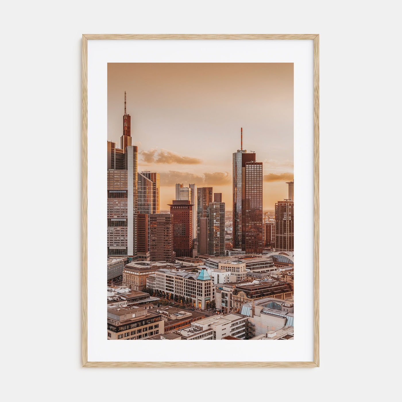 Frankfurt am Main Photo Color Poster