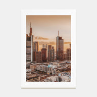 Frankfurt am Main Photo Color Poster