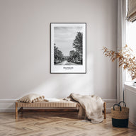 Franklin Portrait B&W Poster