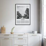 Franklin Travel B&W Poster