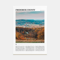 Frederick County Travel Color Poster