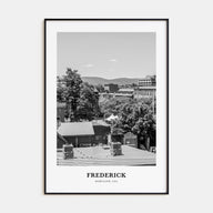 Frederick Portrait B&W Poster