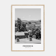 Frederick Portrait B&W Poster
