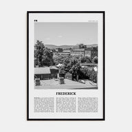 Frederick Travel B&W Poster