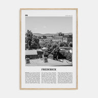 Frederick Travel B&W Poster