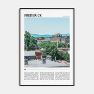 Frederick Travel Color Poster