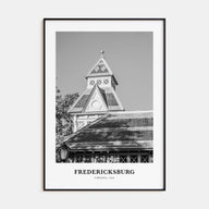 Fredericksburg Portrait B&W Poster