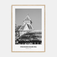 Fredericksburg Portrait B&W Poster