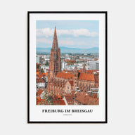 Freiburg im Breisgau Portrait Color No 1 Poster