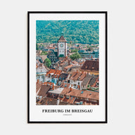 Freiburg im Breisgau Portrait Color No 2 Poster