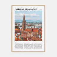 Freiburg im Breisgau Travel Color No 1 Poster