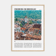 Freiburg im Breisgau Travel Color No 2 Poster