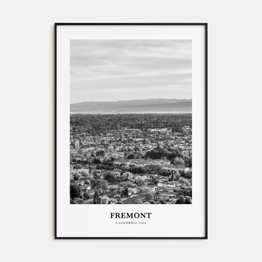 Fremont Portrait B&W Poster