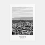 Fremont Portrait B&W Poster