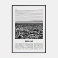 Fremont Travel B&W Poster