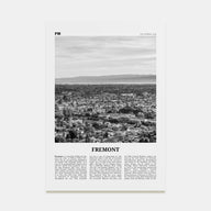 Fremont Travel B&W Poster