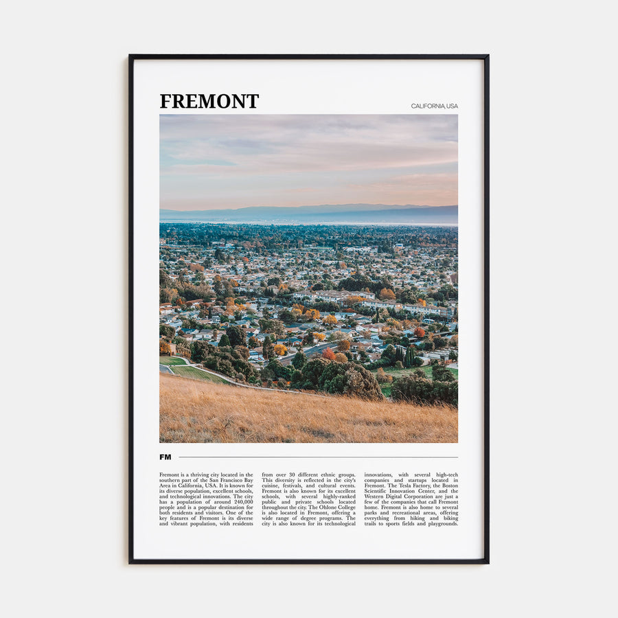 Fremont Travel Color Poster