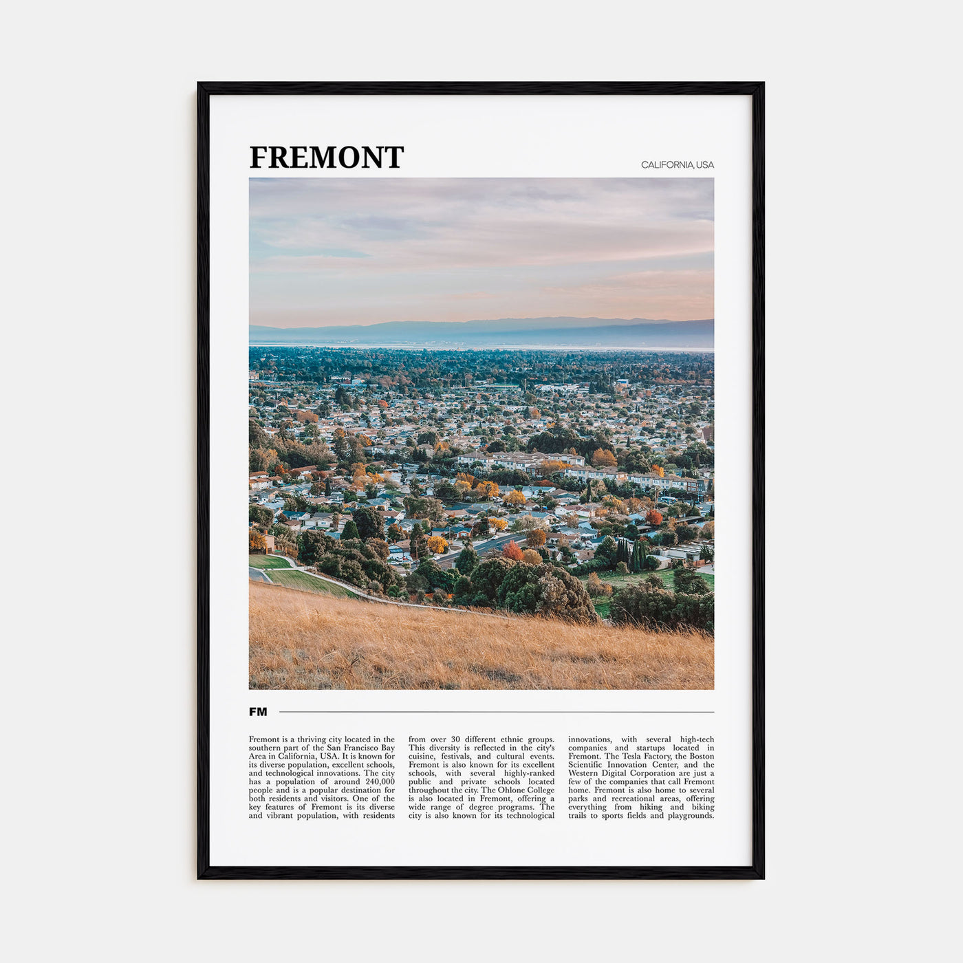 Fremont Travel Color Poster